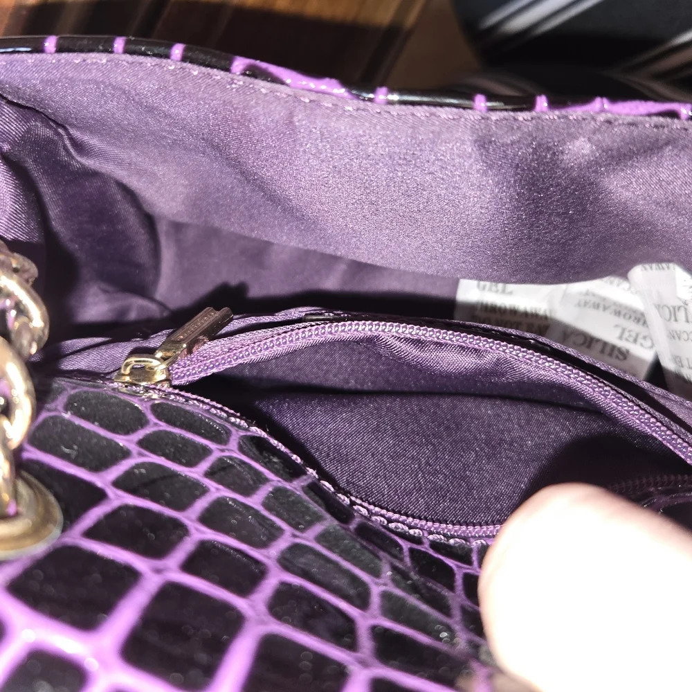 Purple Zenith purse EUC - Picture 7 of 9